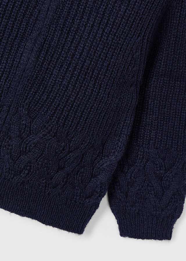 Mayoral Girls Navy Cardigan