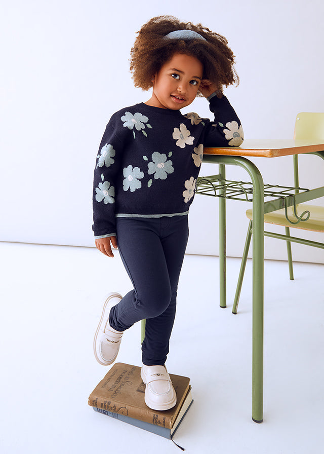Mayoral Navy Jeggings