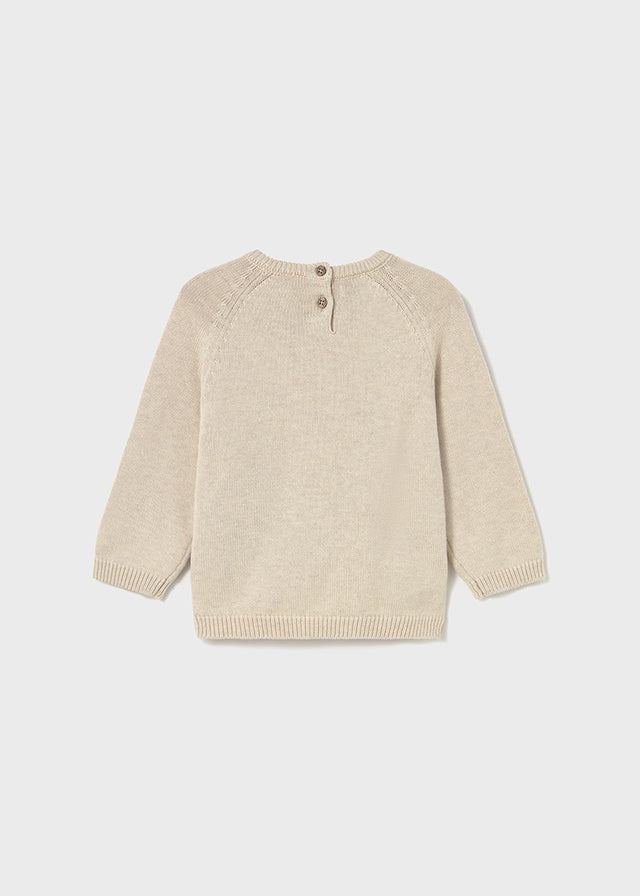 Mayoral Beige Horse Jumper