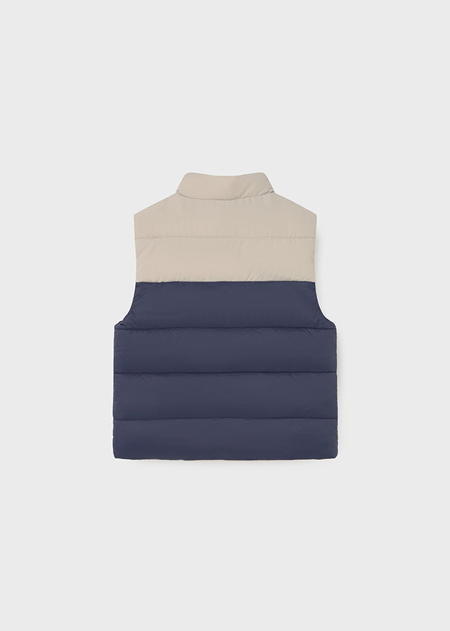 Mayoral Beige Reversible Gilet