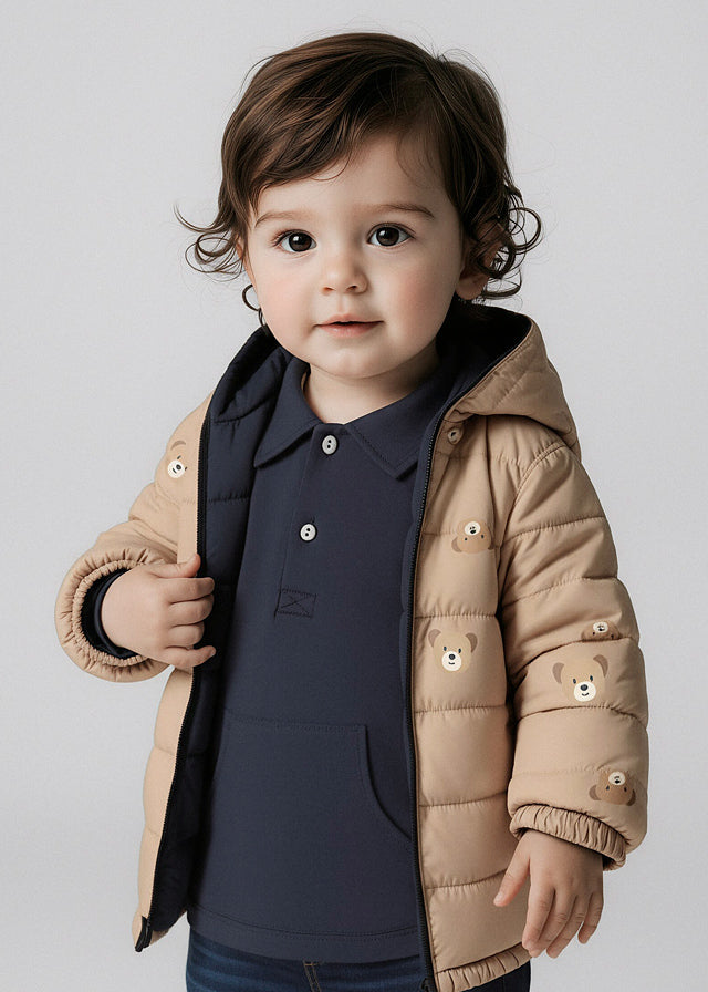 Mayoral Navy Reversible Coat