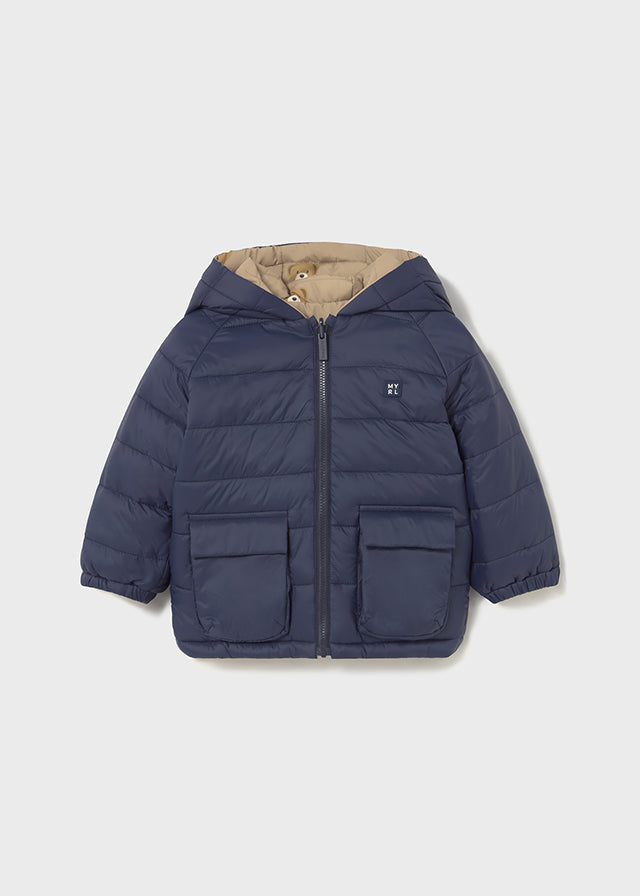 Mayoral Navy Reversible Coat