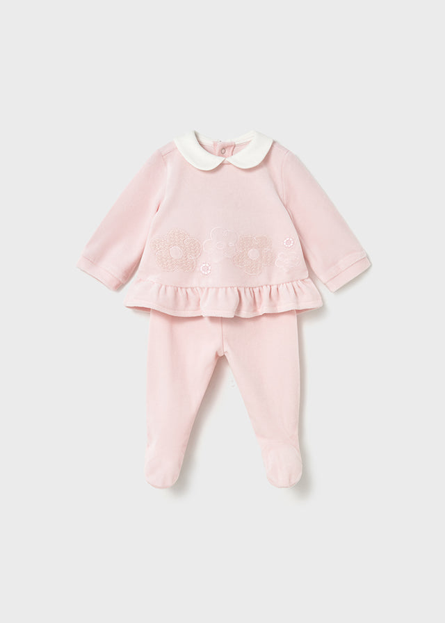 Mayoral Pink Flower Set