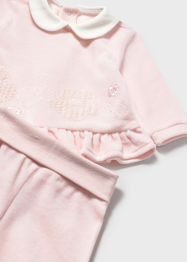 Mayoral Pink Flower Set