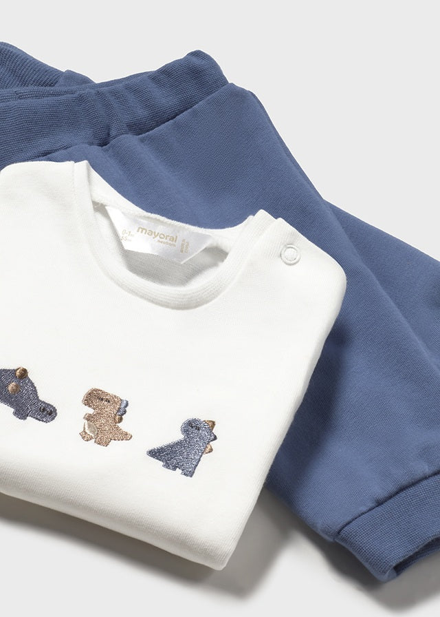 Mayoral Navy Dino 3 Piece Tracksuit