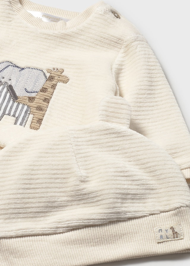 Mayoral Cream Elephant Set