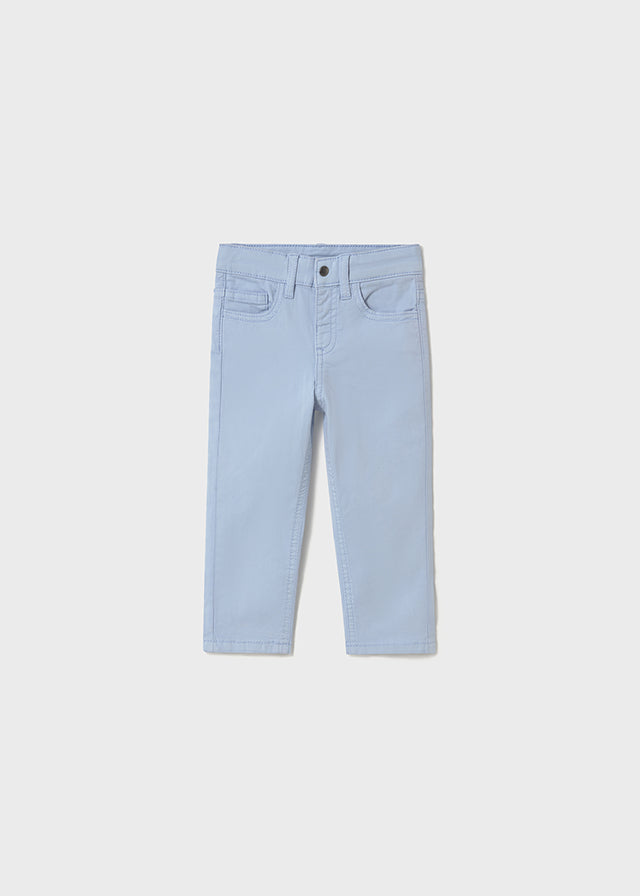 Mayoral Light Blue Slim Pants