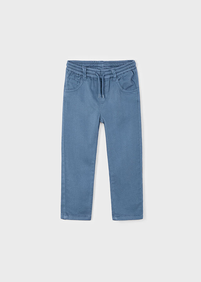 Mayoral Blue Elasticated Trousers