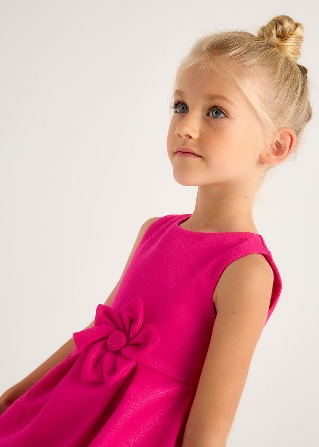 Mayoral Magenta Flower Dress