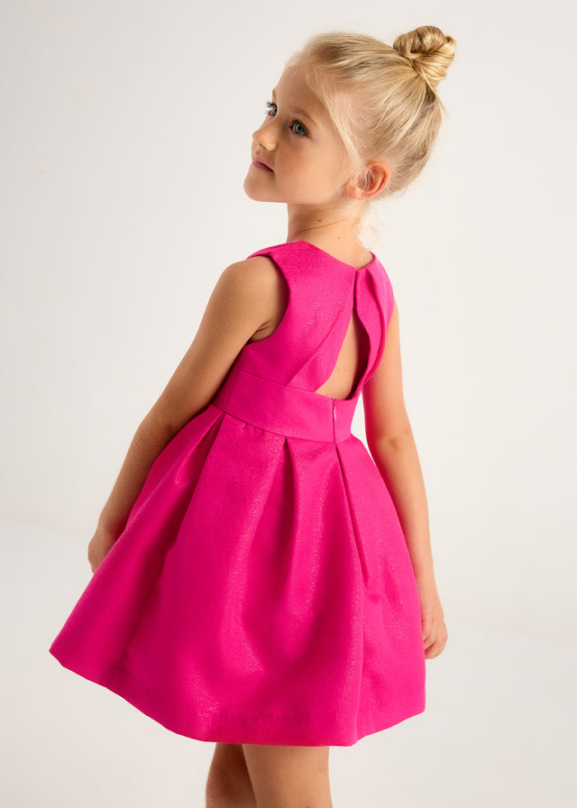 Mayoral Magenta Flower Dress