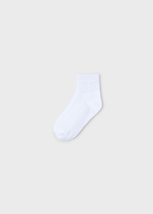 Mayoral White Socks