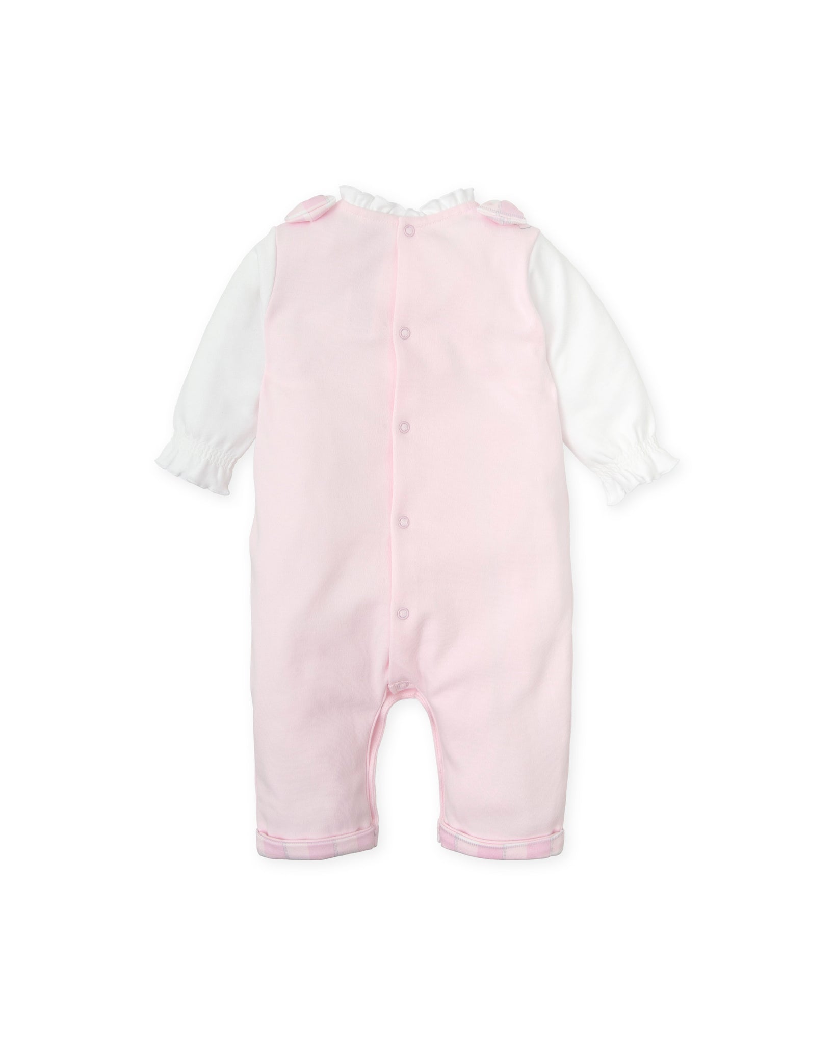 Tutto Piccolo Pink Dungaree Set