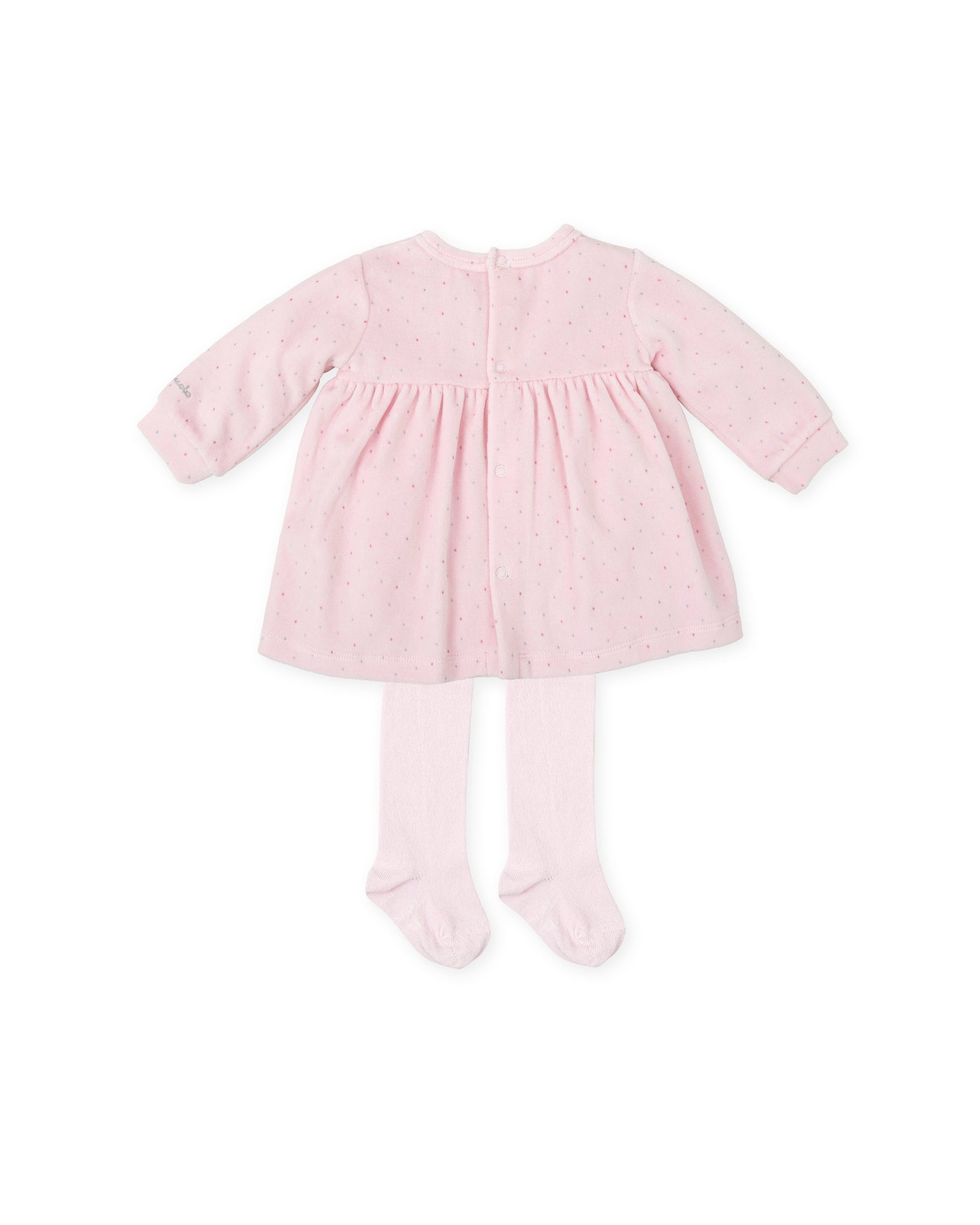 Tutto Piccolo Baby Pink 'Elephant' Dress