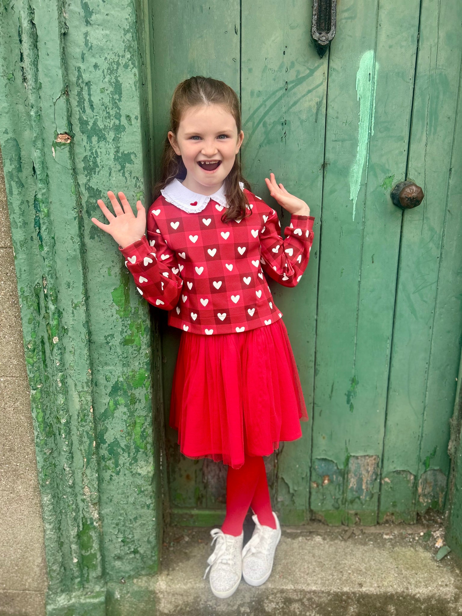Agatha Ruiz Red Skirt Set