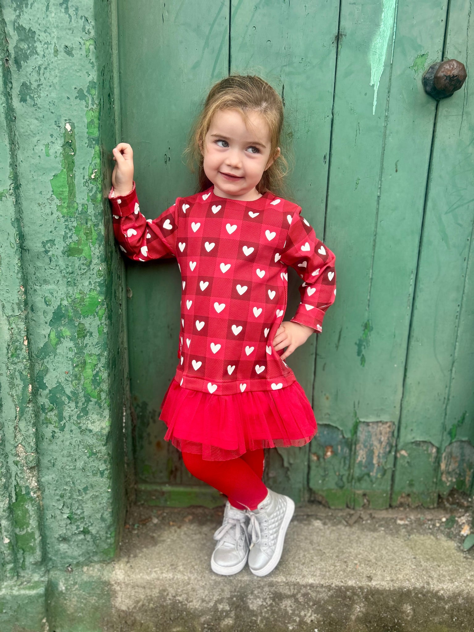 Agatha Ruiz Red Heart Dress