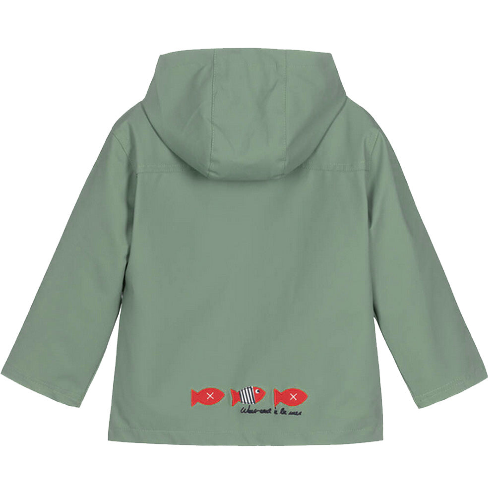 WAM Boys Hoby Khaki Raincoat