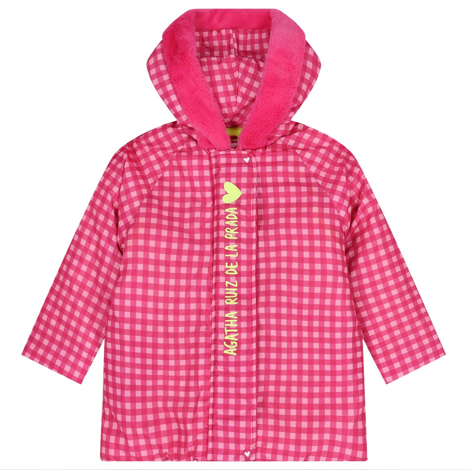 Agatha Ruiz Pink Check Coat