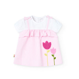 Boboli Baby Girls Flower Dress