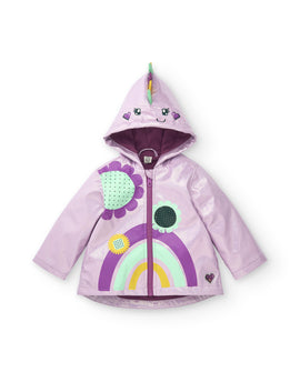 Tuc Tuc Lilac Dino Rain Coat