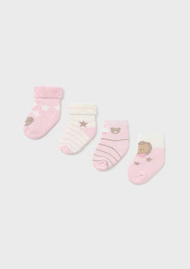 Mayoral Baby Girls Pink Socks