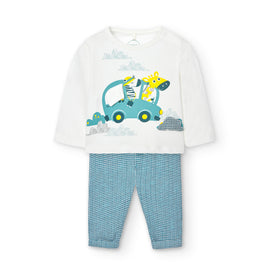 Boboli Baby Boy 'Car' Set