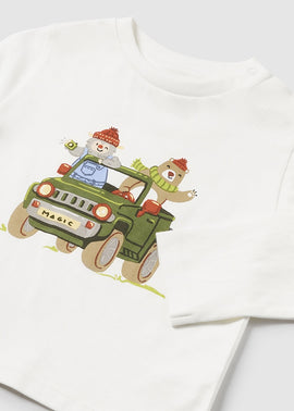 Mayoral Cream Jeep Top