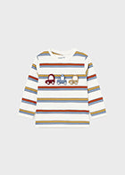 Mayoral Orange Stripe Car Top