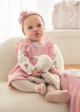 Mayoral Baby Girls Pink Pinafore Dress