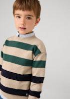 Mayoral Navy/Green/Beige Jumper