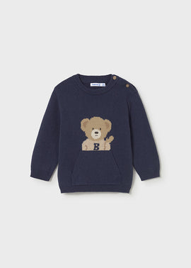 Mayoral Navy Teddy Jumper