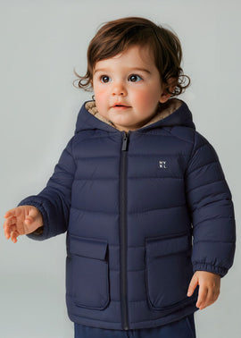 Mayoral Navy Reversible Coat