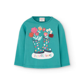 Boboli Girls Flower Power Top