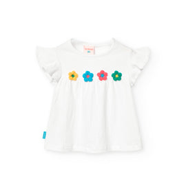 Boboli Girls 'Flower' Top