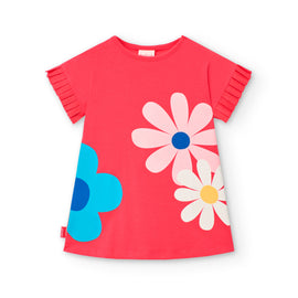 Boboli Girls 'Flower' Dress