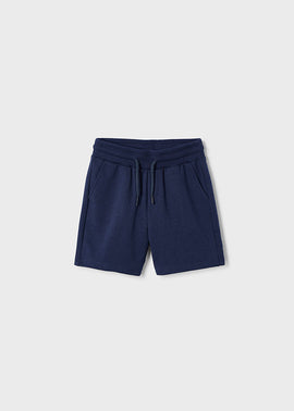 Mayoral Navy Fleece Shorts