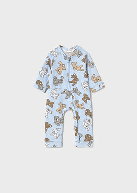 Mayoral Blue Dog Romper