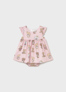 Mayoral Pink Teddy Dress