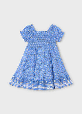 Mayoral Indigo Smock Dress