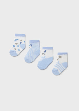 Mayoral Blue Dog Socks