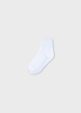 Mayoral White Socks