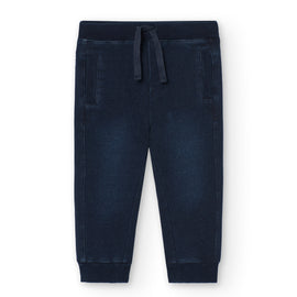 Boboli Boys Dark Blue Denim Jogger