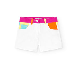 Boboli Girls Multicolored Shorts