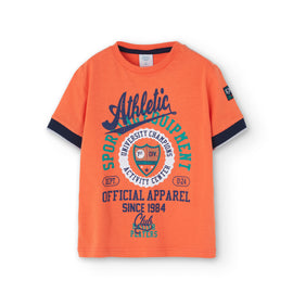 Boboli Boys Orange 'Athletic' T-Shirt