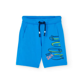 Boboli Boys Blue Jogger Shorts