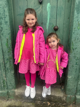 Agatha Ruiz Pink Check Coat