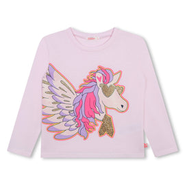 Billie Blush Pink Unicorn Top