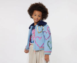 BillieBlush Blue Heart Jacket