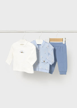 Mayoral Navy 3 Piece Tracksuit