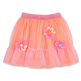 BillieBlush Tulle Flower Skirt