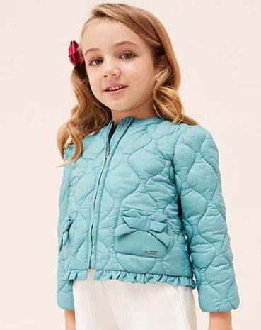 Mayoral Quilted Mint GreenJacket